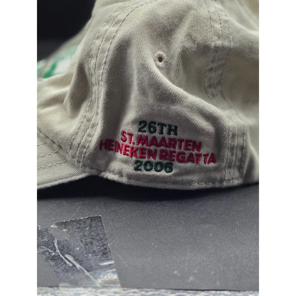 Vintage Heineken Regatta 2006 Strapback Hat St. Maarten Sailing Cap
Description: - Picture 2 of 3